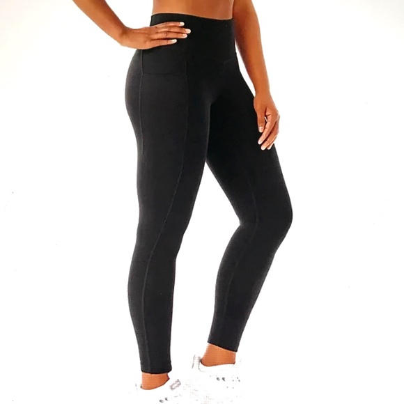 Member's Mark Everyday High-Rise Ankle Legging Women’s Size XL X-Large Black New - Picture 1 of 12